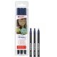 MARCADOR EDDING CALIGRAFICO 1255 BX3 AZUL ACERO