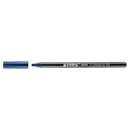 MARCADOR EDDING CALIGRAFICO 1255 BX3 AZUL ACERO