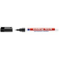 MARCADOR EDDING PERMANENTE 404 EXTRA FINO NEGRO (10)