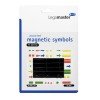 MAGNETOS LEGAMASTER 448101 10MM CX10 FIGURAS NEGRO