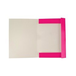 FOLDER ESPAÑOL FAST OFICIO DE CARTONCILLO FUSCIA (2X50)