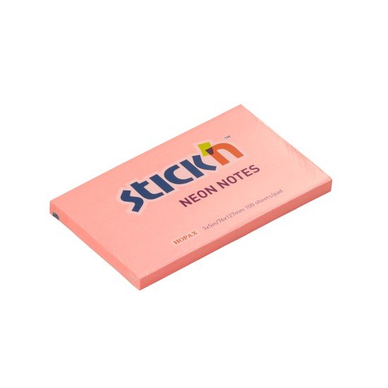 BLOCK STICKN 21170 3X5" NEON ROSADO (12X12)