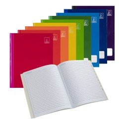 CUADERNO COSIDO CONQUISTADOR 100H GDE 3819 RAYADO (50)