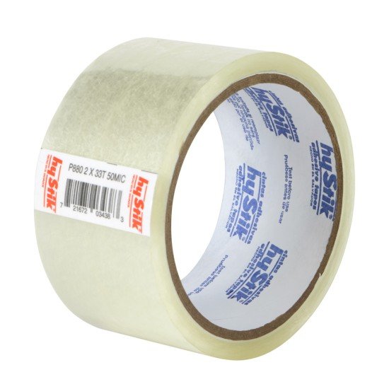 CINTA PARA EMPAQUE HYSTIK 2"X33Y (6X6) 