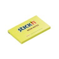 BLOCK STICKN 21135 3X5" NEON AMARILLO (12X12)