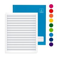CUADERNO ENGRAPADO CONQUISTADOR 80H 3186 DOBLE LINEA (120)