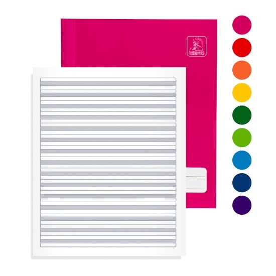 CUADERNO ENGRAPADO CONQUISTADOR 40H 3190 DOBLE LINEA (220)