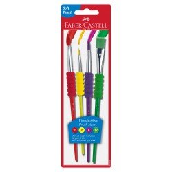 PINCEL FABER CASTELL 481600 BLISTER X 4 (2",6",10",12")