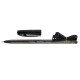 BOLIGRAFO AZOR 6805NE FINO 0.7MM BX5 NEGRO CON CORDON (12)
