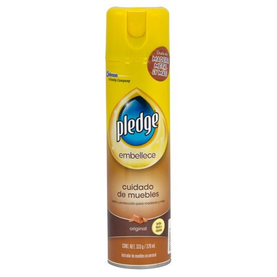 PLEDGE PARA CUIDADO DE MUEBLES 378ML (12)