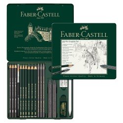 SET FABER CASTELL DIBUJO PROFESIONAL 112973 MEDIANO