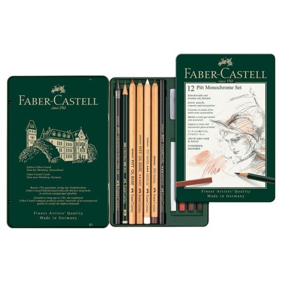 SET FABER CASTELL DIBUJO MONOCHROME 112975 PEQUEÑO