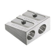SACAPUNTAS FABER CASTELL METALICO 185710 DOB AGUJERO