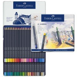 CRAYON DE MADERA FABER CASTELL GOLDFABER 114748 48 COL