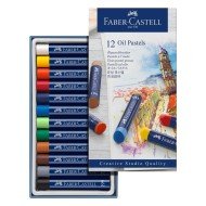 CRAYON PASTEL FABER CASTELL 127012 GRASO 12COL (72)