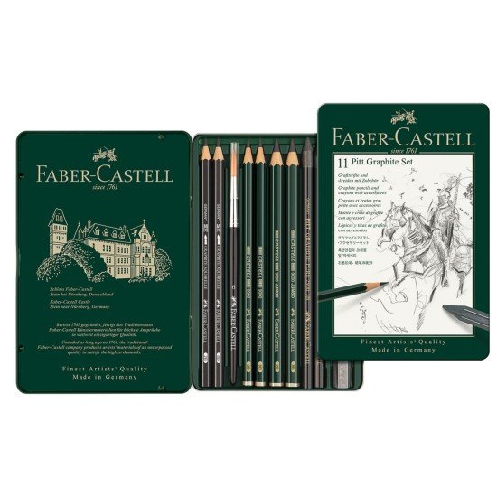 SET FABER CASTELL DIBUJO PROFESIONAL 112972 PEQUEÑO