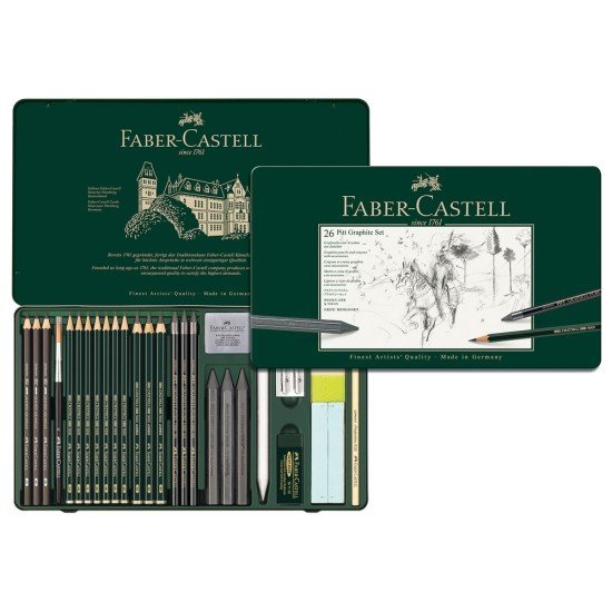 SET FABER CASTELL DIBUJO PROFESIONAL 112974 GRANDE
