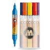 MARCADORES EN ESTUCHE MOLOTOW TWIN 1.5 4MM 200480 12C BAS