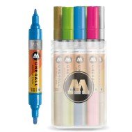 MARCADORES EN ESTUCHE MOLOTOW TWIN 1.5 4MM 200484 12C BAS