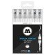 MARCADOR MOLOTOW AQUA TWIN 1MM 2 6MM SX6 729303 GREY