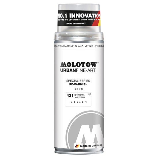BARNIZ UV MOLOTOW 400ML 421 GLOSS