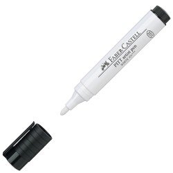 MARCADOR FABER CASTELL PITT 167601 BLANCO 2.5MM