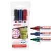 MARCADOR EDDING CALIGRAFICO 1455 BX3 NEGRO ROJO AZUL
