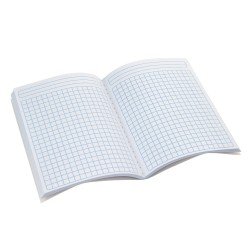 CUADERNO COSIDO CONQUISTADOR 100H PEQ 3806 CUADROS (100)
