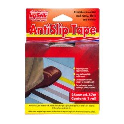 CINTA ANTIDERRAPANTE HYSTIK 25MMX4.57M NEGRO (10)
