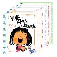 CUADERNO CON ESPIRAL QUICK 150H TD LISTEN UP (30)