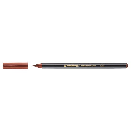 MARCADOR EDDING PINCEL 1340 CAFE