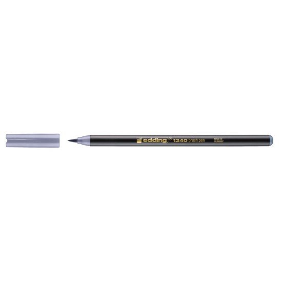 MARCADOR EDDING PINCEL 1340 GRIS