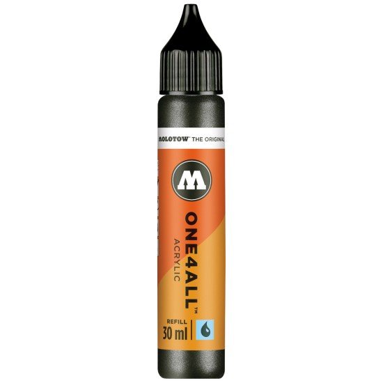 PINTURA ACRILICA MOLOTOW ONE4ALL 30ML 223 METALLIC BLACK