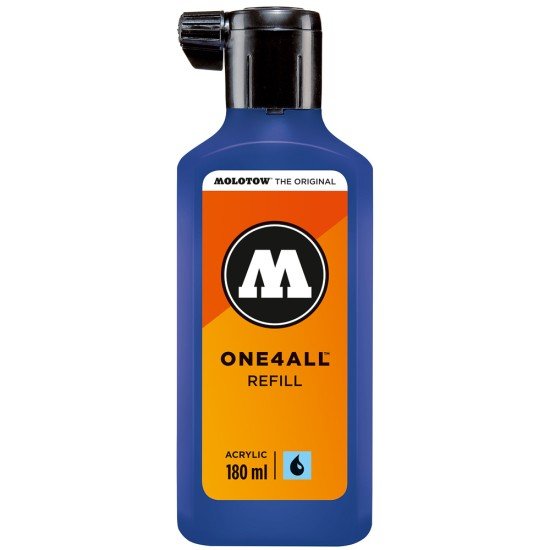 PINTURA ACRILICA MOLOTOW ONE4ALL 180ML 204 TRUE BLUE