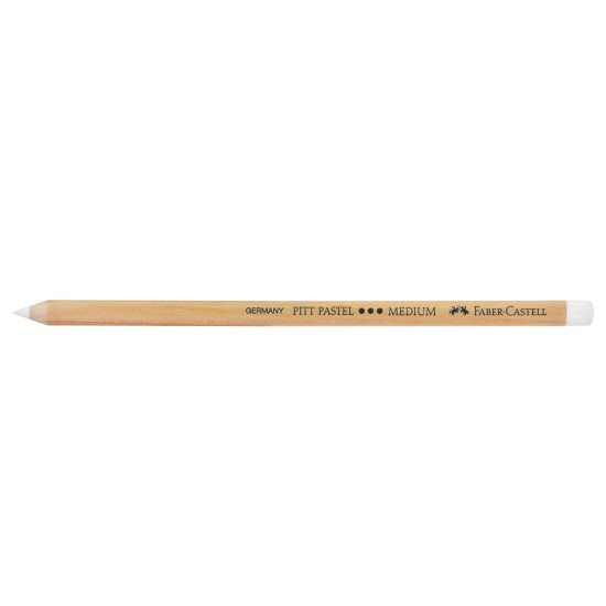 CRAYON PASTEL FABER CASTELL PITT 112201 BLANCO MEDIO