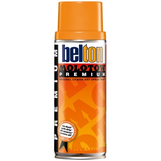 PINTURA EN SPRAY MOLOTOW BELTON 400ML 011 SLID LIGHT ORANGE