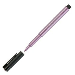 MARCADOR FABER CASTELL PITT METALICO 167390 RUBY