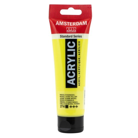 PINTURA ACRILICA AMSTERDAM 120ML 2742 NIQUEL TITANIO AMA
