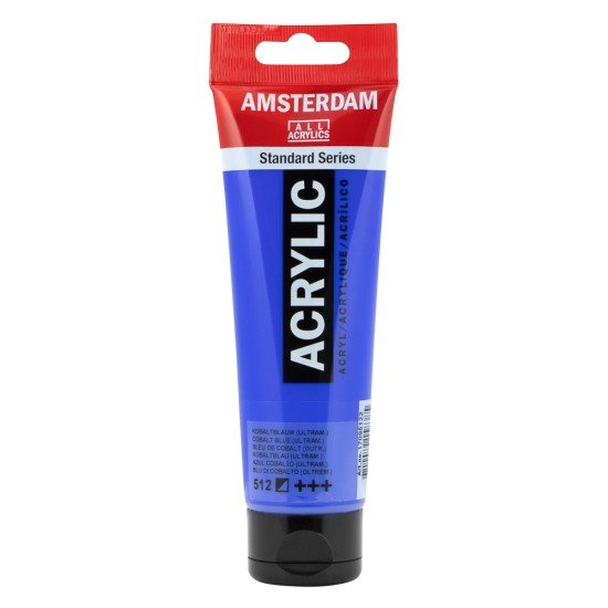 PINTURA ACRILICA AMSTERDAM 120ML 5122 COBALT AZUL ULTRAMAR