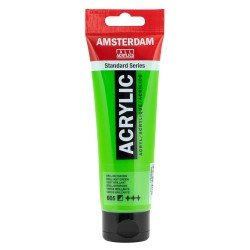 PINTURA ACRILICA AMSTERDAM 120ML 6052 BRILLANTE VERDE