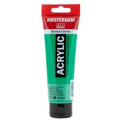 PINTURA ACRILICA AMSTERDAM 120ML 6152 ESMERALDA VERDE