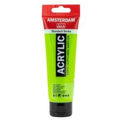 PINTURA ACRILICA AMSTERDAM 120ML 6172 AMARILLO VERDE