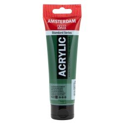 PINTURA ACRILICA AMSTERDAM 120ML 6222 OLIVA VERDE PROFUNDO