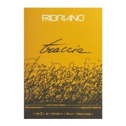 BLOCK TRACCIA FABRIANO 19100495 120H 60G 29.7X42CM (8)