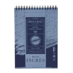 BLOCK INGRES FABRIANO 65212973 60H 90G 21X29.7CM BLUES (5)