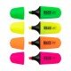 RESALTADOR FAST MINI ESTUCHE DE 4 COL (8X24)