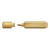 RESALTADOR FABER CASTELL 46 BX1 METALICO DORADO