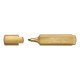 RESALTADOR FABER CASTELL 46 BX1 METALICO DORADO