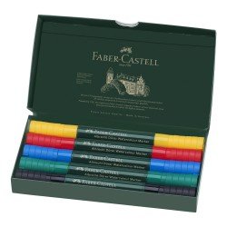 MARCADORES EN ESTUCHE FABER CASTELL ALBRECHT 160305 5C