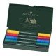 MARCADORES EN ESTUCHE FABER CASTELL ALBRECHT 160305 5C